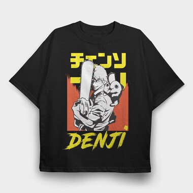 Chainsaw Man 8, Tricou Oversize Barbati (Unisex)