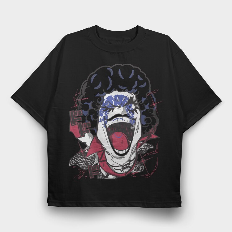 One Piece 123, Tricou Oversize Barbati (Unisex)