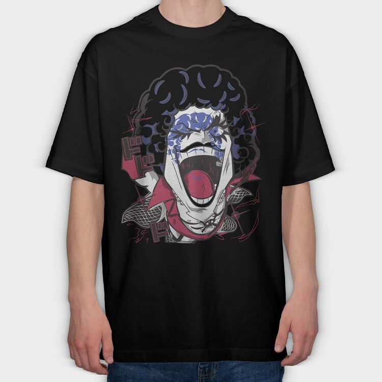 One Piece 123, Tricou Oversize Barbati (Unisex)