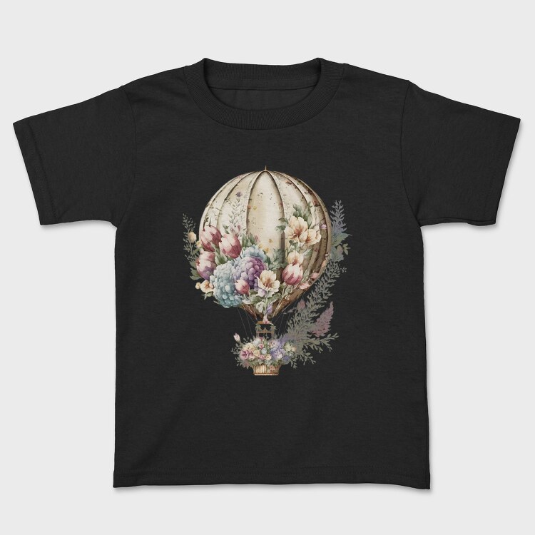 Balloon Floral Flight, Tricou Copii