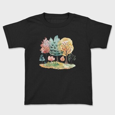 Autumn Magic Forest, Tricou Copii