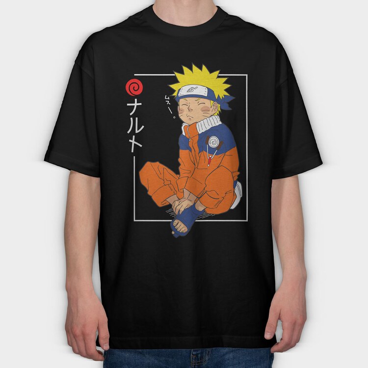 Naruto 108, Tricou Oversize Barbati (Unisex)