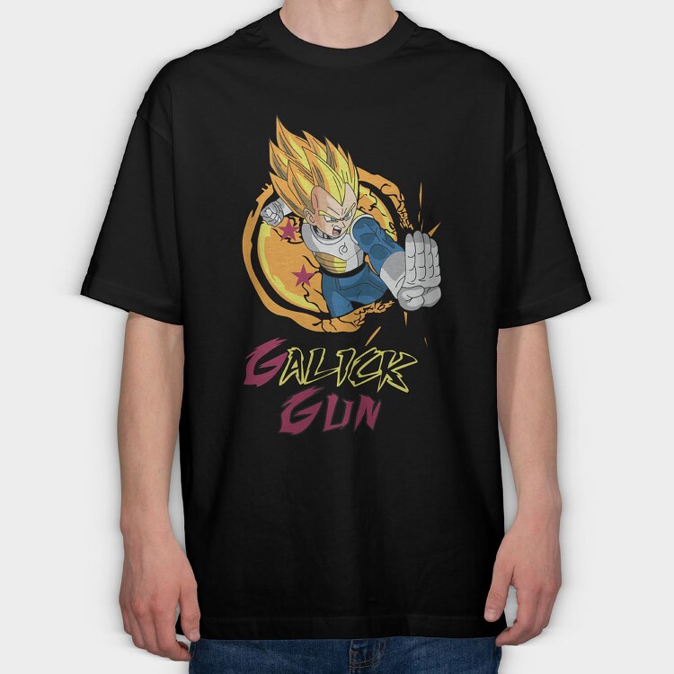 Dragon Ball Z 3, Tricou Oversize Barbati (Unisex)