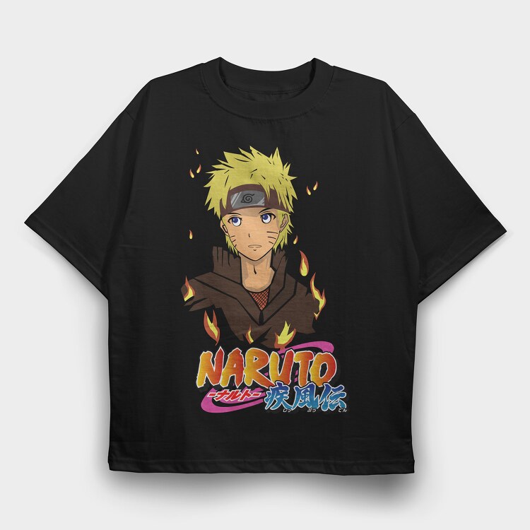 Naruto 11, Tricou Oversize Barbati (Unisex)