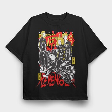 Tokyo Revengers 32, Tricou Oversize Barbati (Unisex)