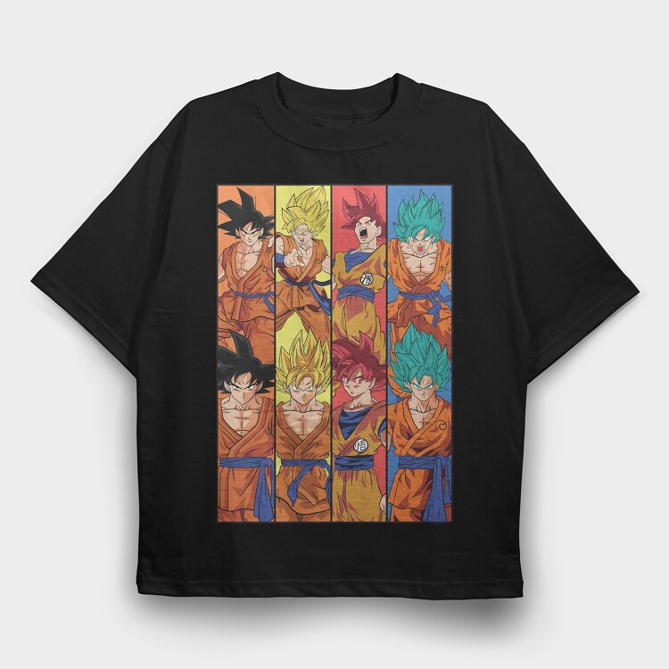 Dragon Ball Z 33, Tricou Oversize Barbati (Unisex)
