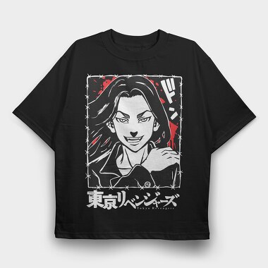 Tokyo Revengers 34, Tricou Oversize Barbati (Unisex)
