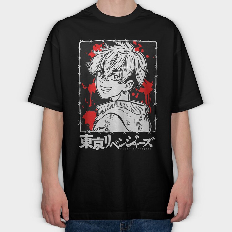 Tokyo Revengers 35, Tricou Oversize Barbati (Unisex)