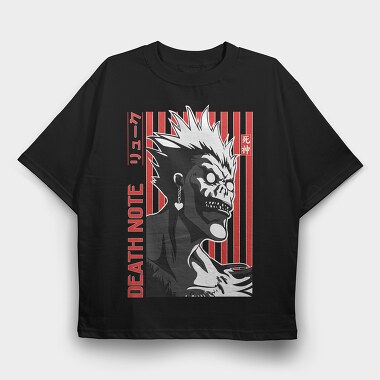 Death Note 5, Tricou Oversize Barbati (Unisex)