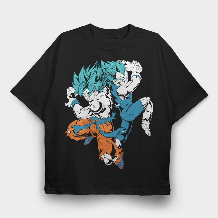 Dragon Ball Z 37, Tricou Oversize Barbati (Unisex)