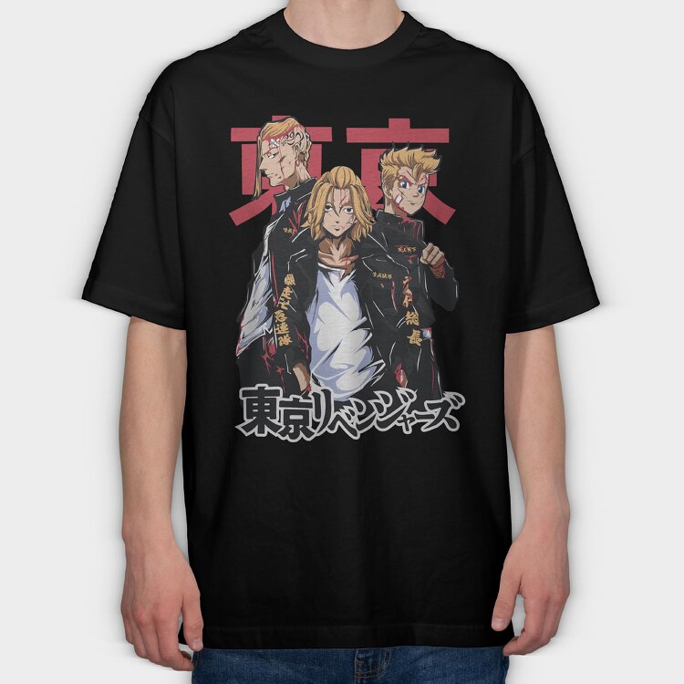 Tokyo Revengers 6, Tricou Oversize Barbati (Unisex)
