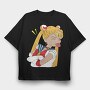 Sailor Moon 10, Tricou Oversize Barbati (Unisex)