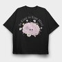 Be Kind To Your Mind, Tricou Oversize Barbati (Unisex)
