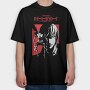 Death Note Kira, Tricou Oversize Barbati (Unisex)