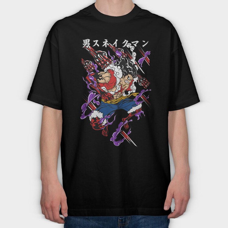 One Piece 136, Tricou Oversize Barbati (Unisex)