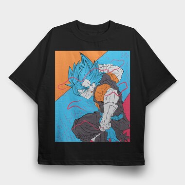 Dragon Ball Z 40, Tricou Oversize Barbati (Unisex)