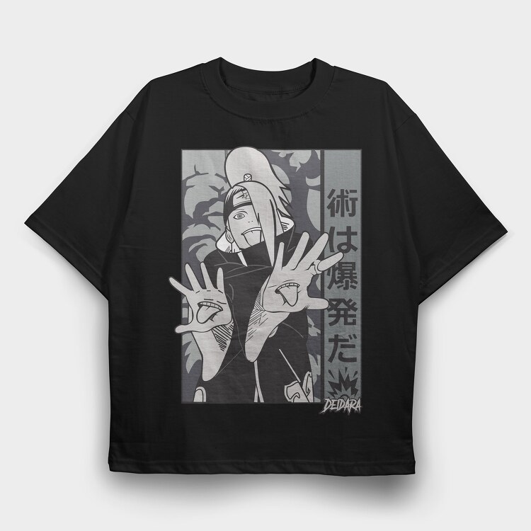 Deidara, Tricou Oversize Barbati (Unisex)