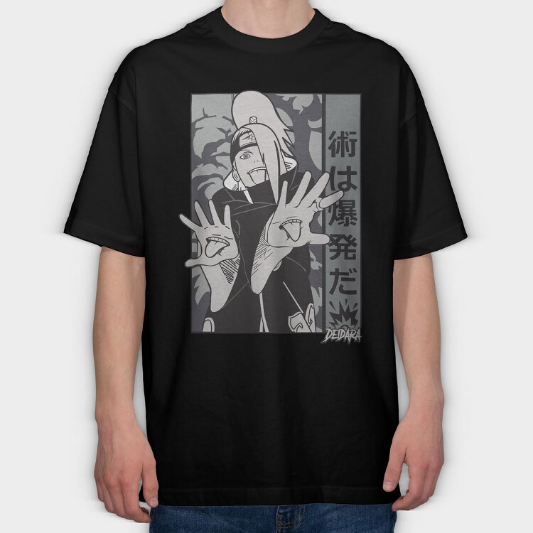 Deidara, Tricou Oversize Barbati (Unisex)