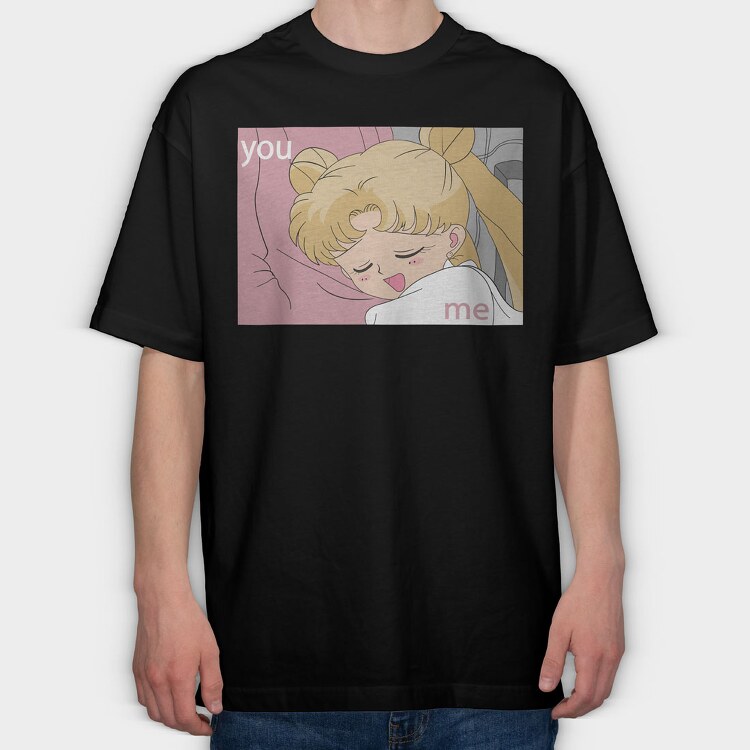 Sailor Moon 13, Tricou Oversize Barbati (Unisex)