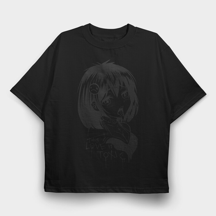 Hentai 15, Tricou Oversize Barbati (Unisex)