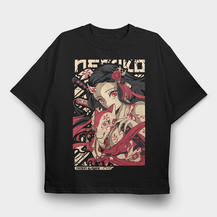 Demon Slayer 11, Tricou Oversize Barbati (Unisex)