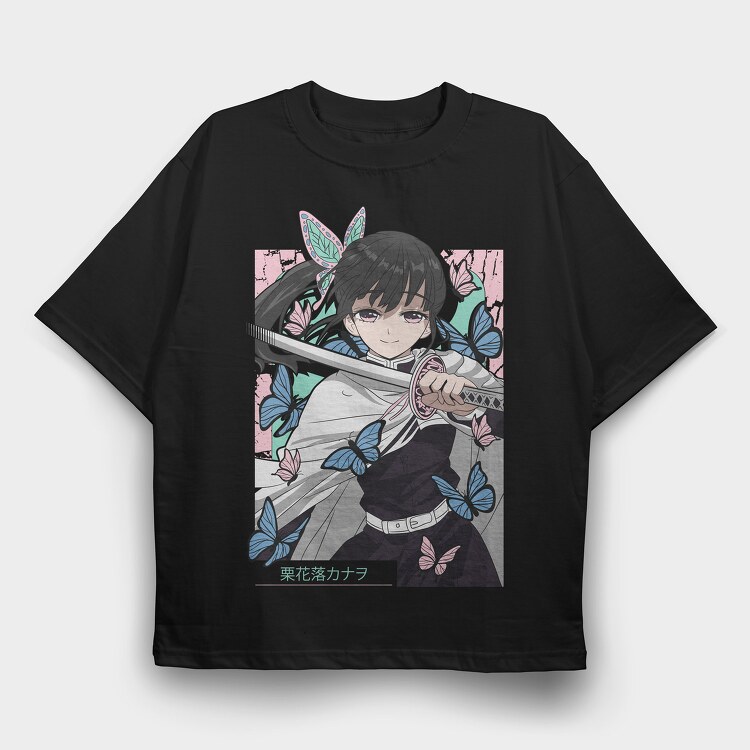 Demon Slayer 12, Tricou Oversize Barbati (Unisex)