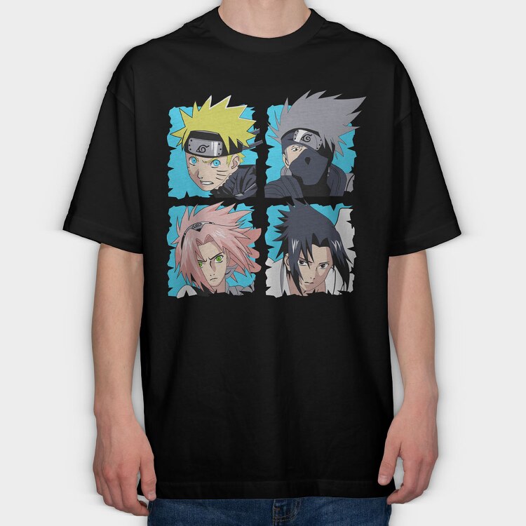 Naruto 127, Tricou Oversize Barbati (Unisex)