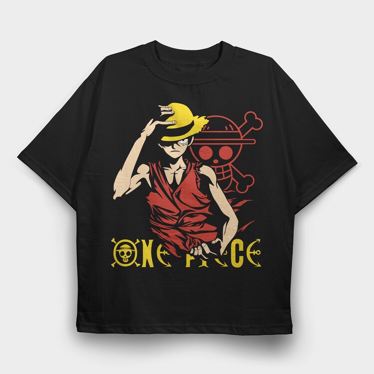 One Piece 20, Tricou Oversize Barbati (Unisex)