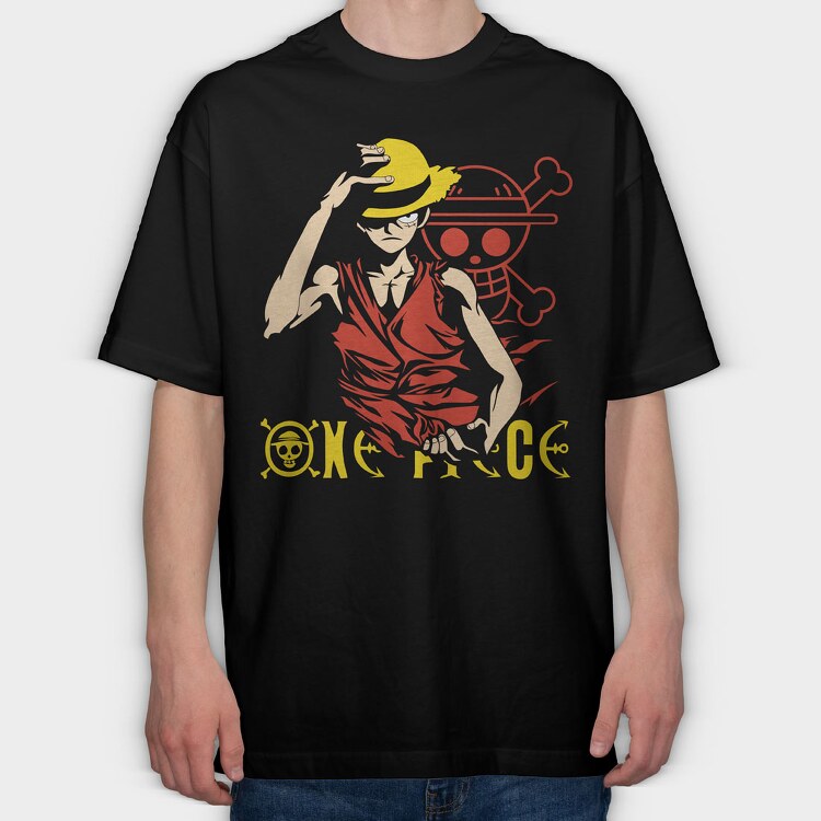 One Piece 20, Tricou Oversize Barbati (Unisex)