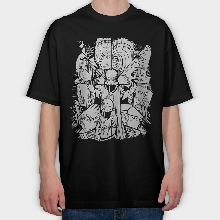 Naruto 14, Tricou Oversize Barbati (Unisex)