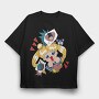 Sailor Moon 20, Tricou Oversize Barbati (Unisex)