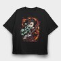 Demon Slayer 17, Tricou Oversize Barbati (Unisex)