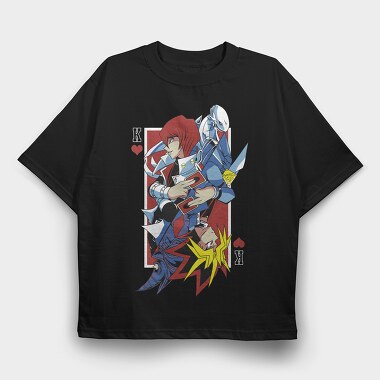 Yu Gi Oh 5, Tricou Oversize Barbati (Unisex)