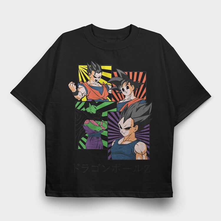 Dragon Ball Z 52, Tricou Oversize Barbati (Unisex)