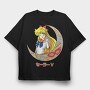 Sailor Moon 25, Tricou Oversize Barbati (Unisex)