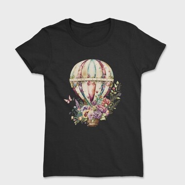 Balloon Floral Journey, Tricou Femei