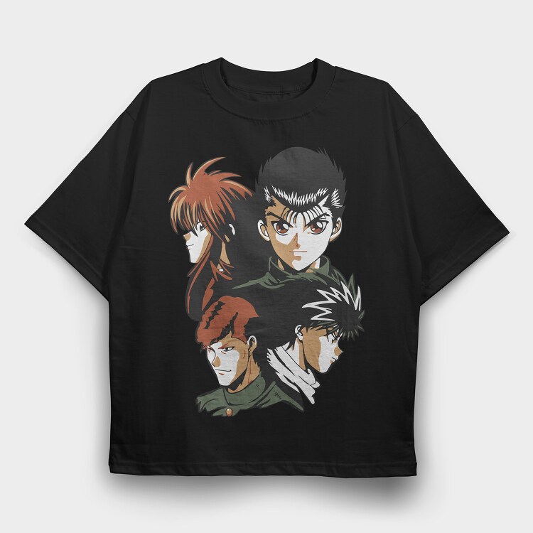Yu Yu Hakusho 3, Tricou Oversize Barbati (Unisex)