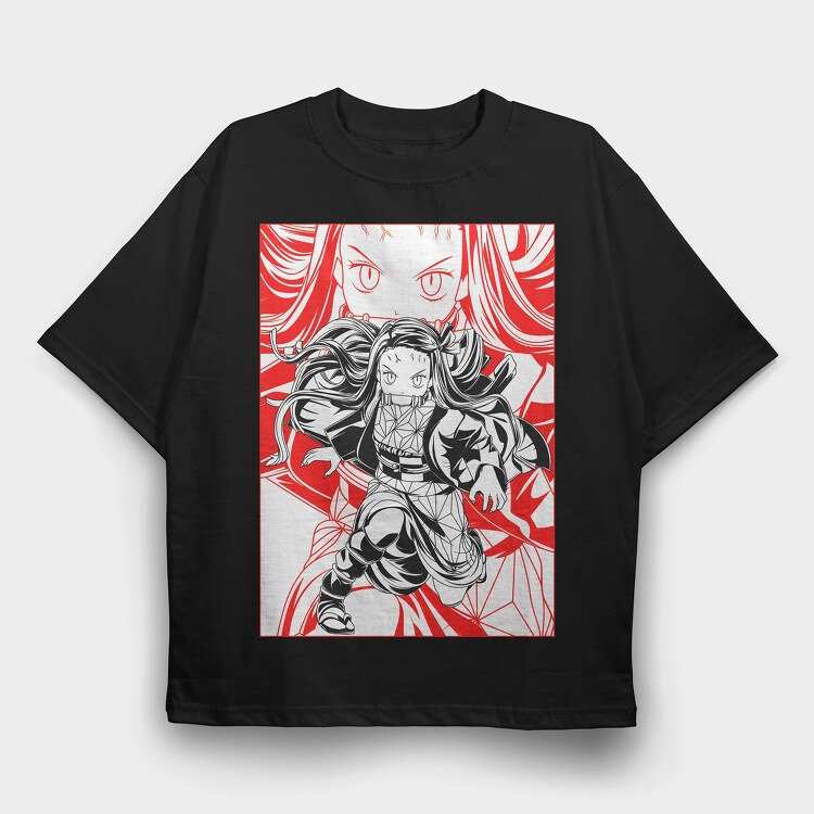 Demon Slayer 25, Tricou Oversize Barbati (Unisex)