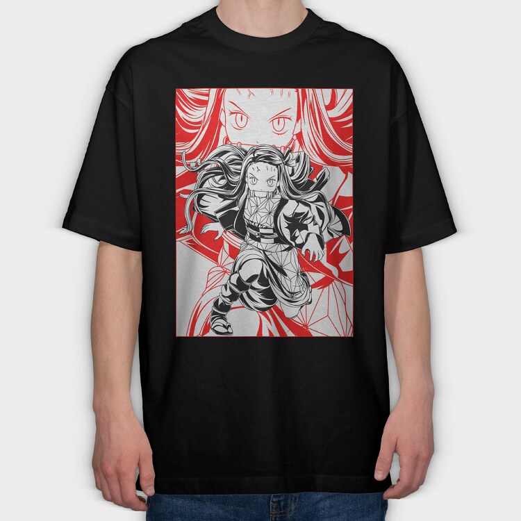 Demon Slayer 25, Tricou Oversize Barbati (Unisex)