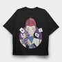 Hunter X Hunter 2, Tricou Oversize Barbati (Unisex)