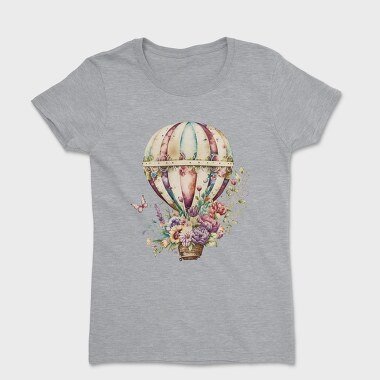 Balloon Floral Journey, Tricou Femei