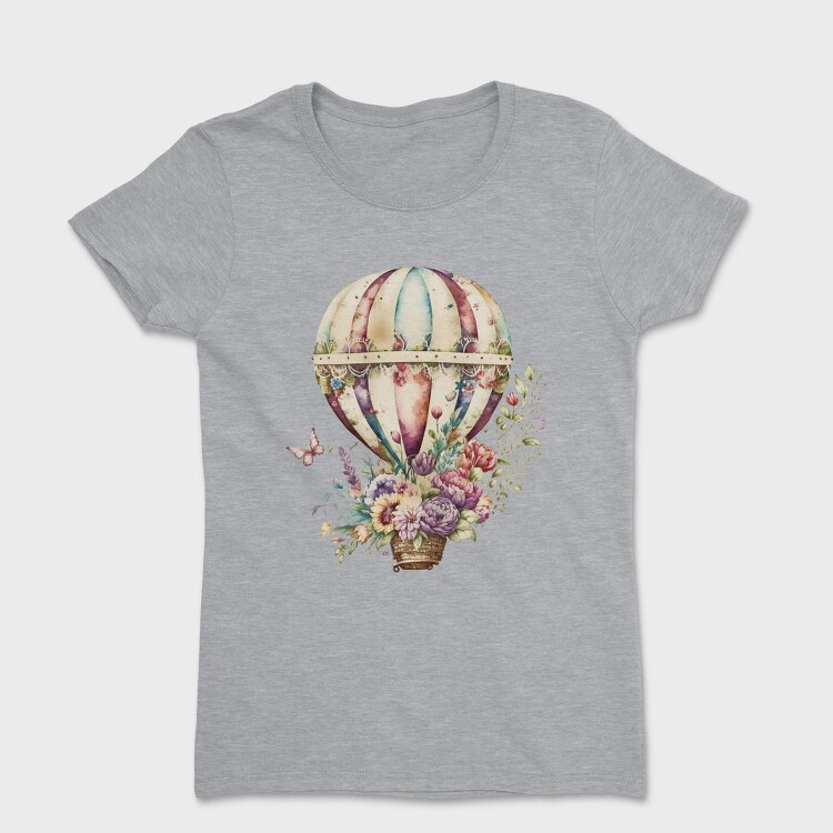 Balloon Floral Journey, Tricou Femei