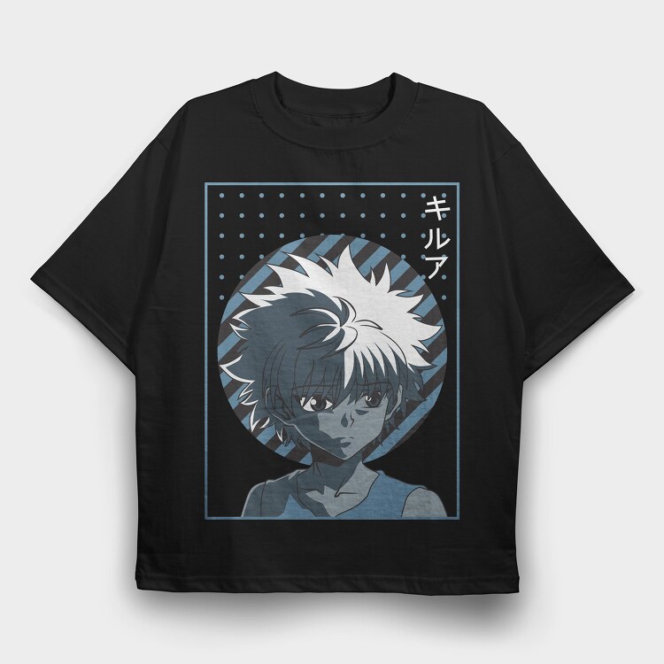Hunter X Hunter 4, Tricou Oversize Barbati (Unisex)
