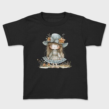 Autumn Whimsy Girl, Tricou Copii
