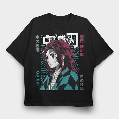 Demon Slayer 29, Tricou Oversize Barbati (Unisex)