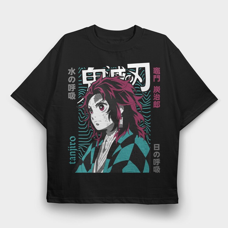 Demon Slayer 29, Tricou Oversize Barbati (Unisex)