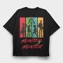 Hunter X Hunter 5, Tricou Oversize Barbati (Unisex)