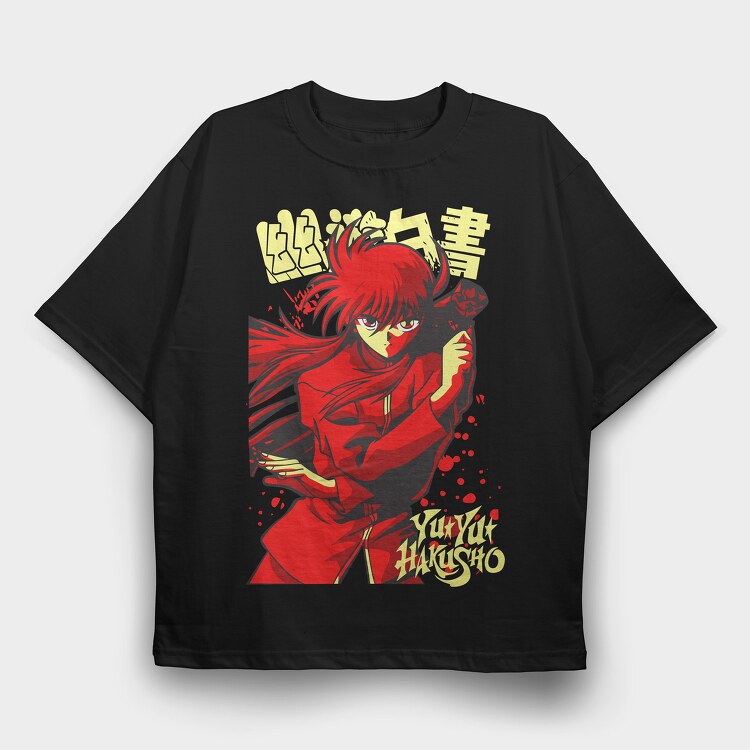 Yu Yu Hakusho 8, Tricou Oversize Barbati (Unisex)