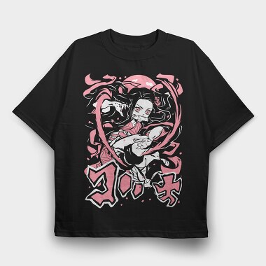 Demon Slayer 3, Tricou Oversize Barbati (Unisex)