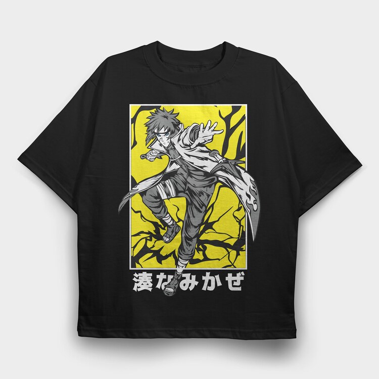 Naruto 3, Tricou Oversize Barbati (Unisex)